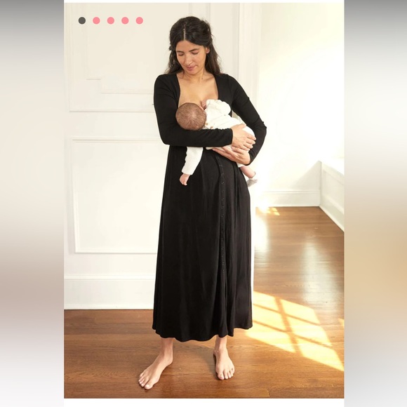 Hatch - Ribbed Nursing Dress - Picture 2 of 4